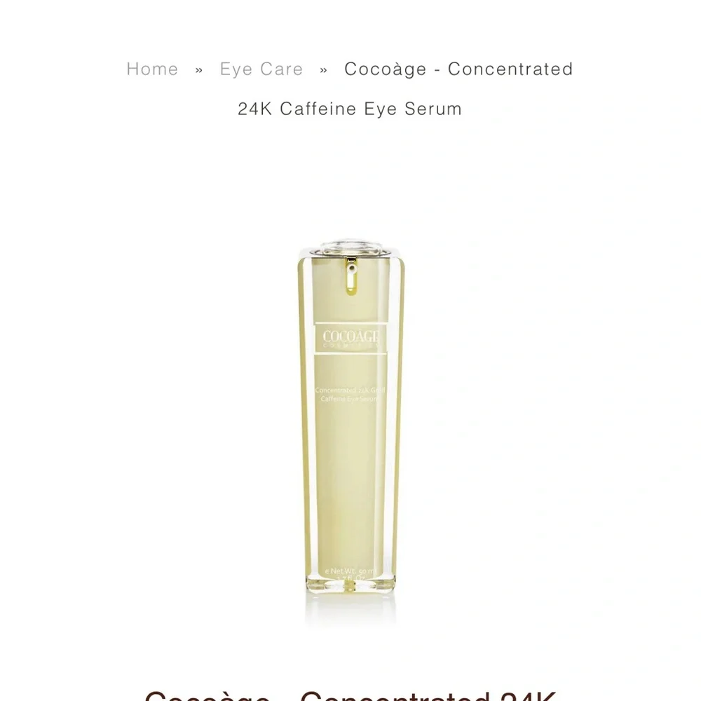 Gold Caffeine Eye Serum - Picture 3 of 3